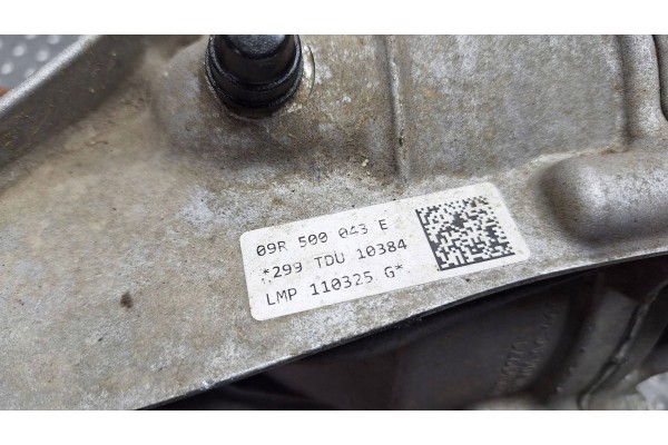 BRIDGE DIFFERENTIAL REAR 53 10 09R500043E AUDI A5 B10 A6 C9 QUATTRO Catalog number of the original 09R500043E