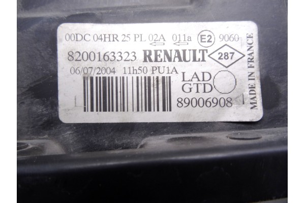 8200163323  FARO IZQUIERDO RENAULT LAGUNA II GRANDTOUR (KG0) Dynamique 2004 8200163323 209283 RENAULT - 1