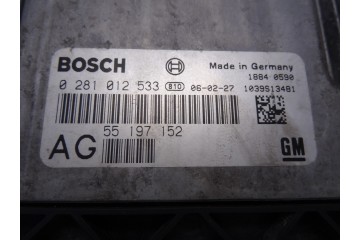 55197152 CENTRALITA MOTOR UCE OPEL VECTRA C BERLINA