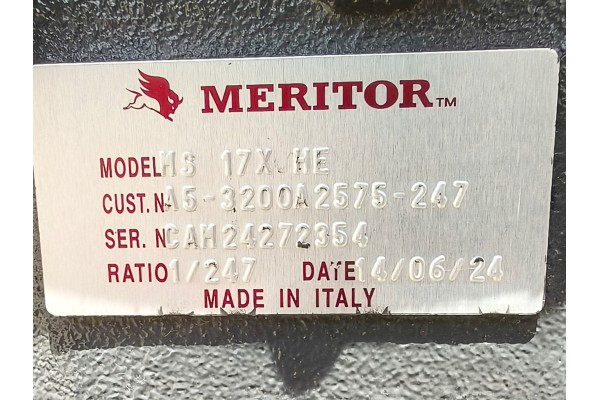 DIFFERENTIAL BRIDGE LOCK MERITOR MS17XHE 2 47 VOLVO FH 5 FM AERO N O W Y Catalog number of the part WKAD MOSTU DYFERFENCJA BLOKA