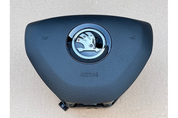 SKODA FABIA III 2017 2020 AIRBAG DRIVER AIRBAG 6V0880201AC Catalog number of the part 6V0880201AC SKODA FABIA