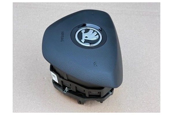SKODA FABIA III 2017 2020 AIRBAG DRIVER AIRBAG 6V0880201AC Quality of parts according to GVO O original with manufacturer s logo
