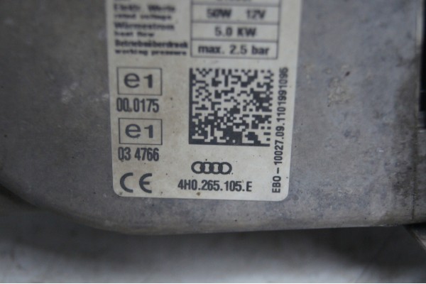 Calefactor Webasto HYDRONIC II - SF D5S-F para Audi A6 C7 3.0 TDI