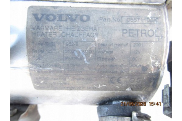Calefactor estacionamiento (Webasto) Volvo S80 08671108A