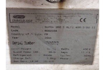 CARRIER TRANSICOLD SUPRA 950 REFRIGERATION UNIT Version European