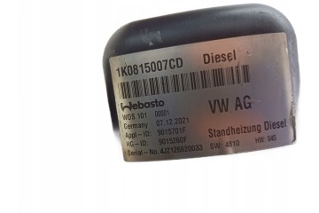 WEBASTO VW PASSAT B6 2 0 TDI 1K0815007CD Catalog number of the part 1K0815007CD
