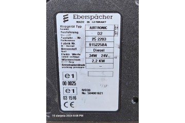 Eberspaecher AirTronic D2 24V diesel IVECO 504001621 Quality of parts according to GVO O original with manufacturer s logo OE