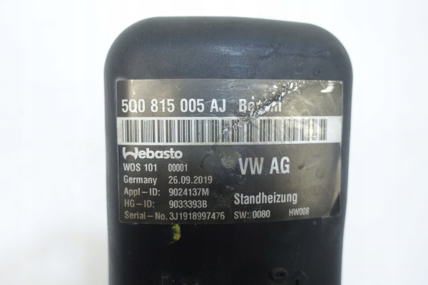 WEBASTO VW GOLF VII PETROL 5Q0815005AJ Version European