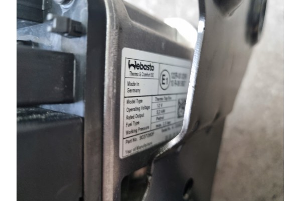 NOWE Ogrzewanie Postojowe WEBASTO VW Tiguan 5NA II Audi Q3 83A Benzyna Quality of parts according to GVO O original with manufac