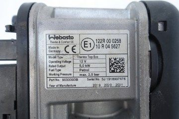 WEBASTO VW GOLF VII PETROL 5Q0815005AJ Quality of parts according to GVO O original with manufacturer s logo OE