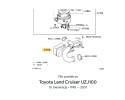 TOYOTA 17875 50280 FILTER CABLE DISTRICT