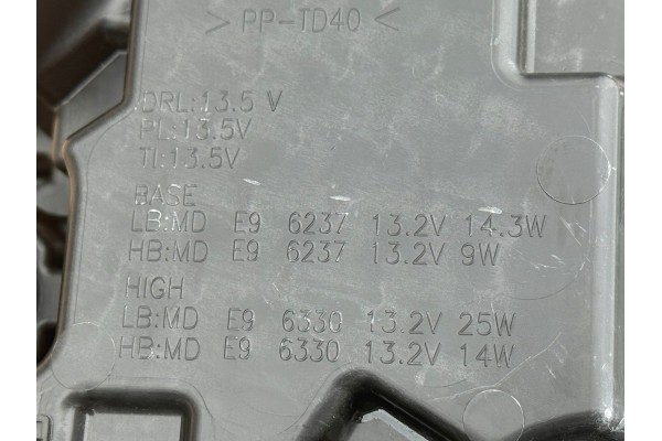 Faro delantero izquierdo Jeep Avenger 130032269