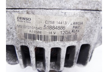 51884886  ALTERNADOR ALFA ROMEO GIULIETTA (191) Distinctive 2013 51884886 210290 ALFA ROMEO - 2