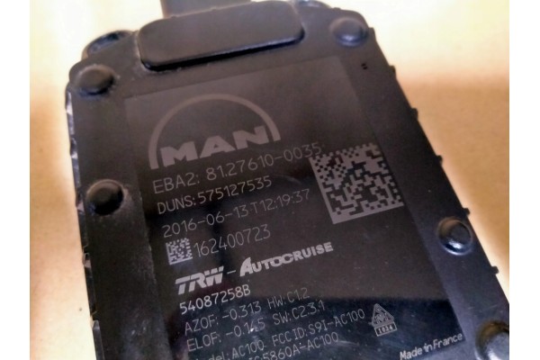 MAN TGX TGS E6 RADAR KAMERA DISTRONIC 81276100035 Part manufacturer MAN OE