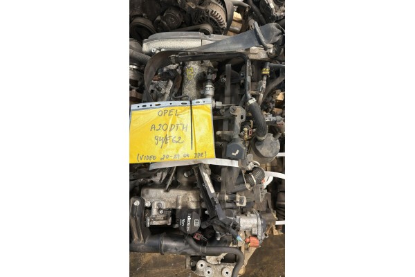 Motor completo Opel A20DTH 2.0 diésel con equipo completo listo VIDEO