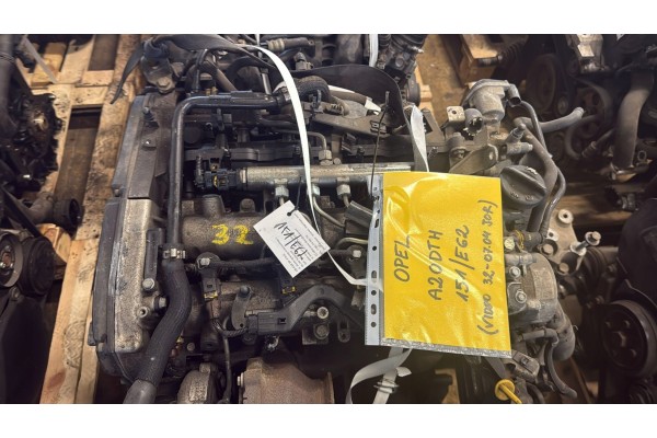 Motor completo Opel A20DTH 2.0 diésel con accesorios completos listo 