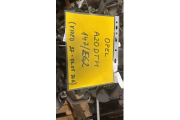Motor completo Opel A20DTH 2.0 diésel con equipo completo listo VIDEO