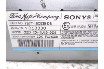 7S7T18C939DB SISTEMA AUDIO / RADIO CD FORD MONDEO SPORTBREAK (CA2)