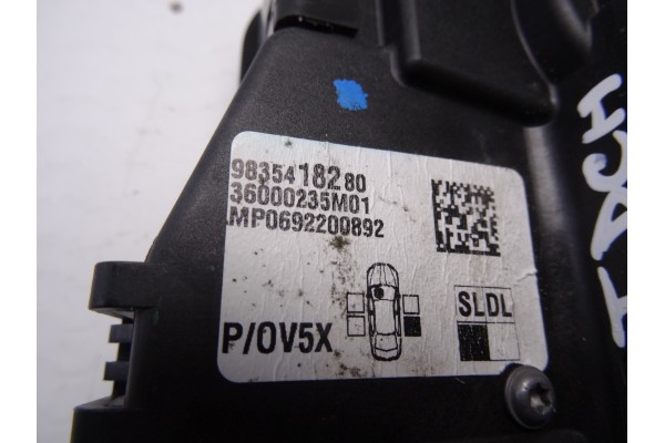9835418280 CERRADURA PUERTA TRASERA DERECHA PEUGEOT 308 (P5)