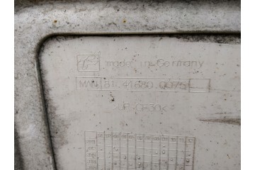 MAN TGX EURO 6 OSONA MIEDZYOSIOWA 81416800075 Part manufacturer MAN OE