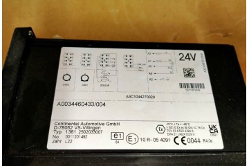 MERCEDES ACTROS TACHOGRAF CYFROWY A0034460433 2022r Part manufacturer VDO