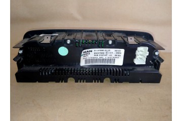 MAN TGX TGS TGL PANEL STEROWANIA KLIMATYZACJI Catalog number of the part 81619906105