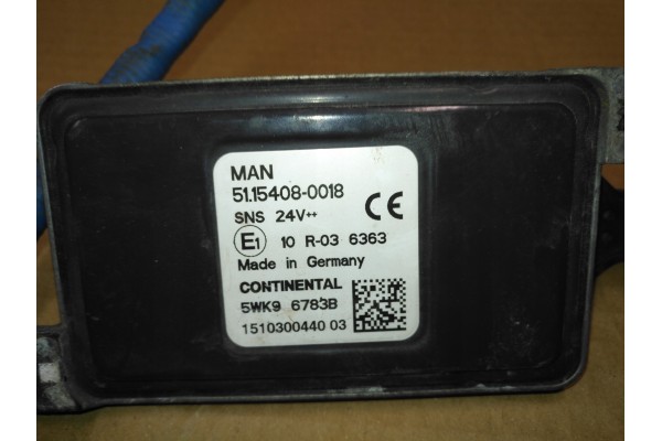 MAN TGX TGS CZUJNIK NOX 51154080018 Catalog number of the part 51154080018