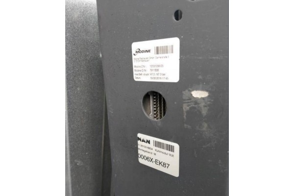 MAN TGX EURO 6 CHODNICA WODY KOMPLET 81061006854 Catalog number of the part 81061006854