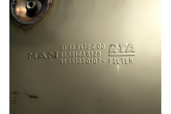 MAN TGX TGS EURO 6 WYWROTKA KATALIZATOR 81151036128 JAK NOWY Catalog number of the part 81151036128