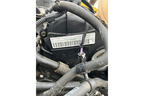 Silnik kompletny Audi 2 0 TFSI Quattro Q3 VW 14r CCZ KOMPLETNY ORYGINA Catalog number of the part CCZ