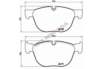 MIKODA GT Series DISCS SPORTS PADS BMW X5 E70 F15 F85 FRONT 332mm Car type 4x4 SUV passenger cars