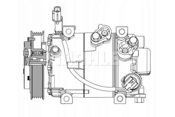 compressor air conditioning I30 CEED 1 4 MAHLE ACP 629 000P Car type passenger cars
