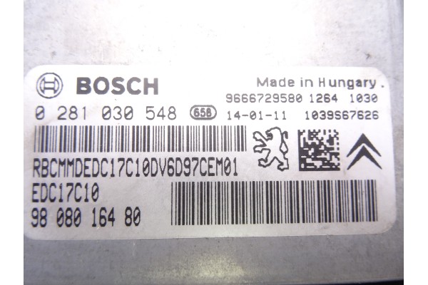 9808016480  CENTRALITA MOTOR UCE PEUGEOT 308 Access 2014 9808016480 211887 PEUGEOT - 2