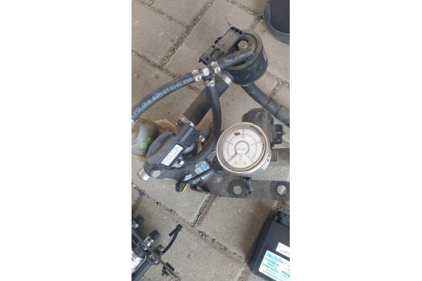 Instalación de gas CNG para automóvil