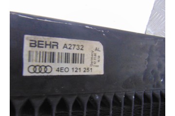 4E0121251 RADIADOR AGUA AUDI A8 (4E) 3.0 TDI Quattro 2005 4E0121251 206971 AUDI - 3