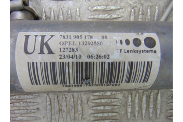 13292550  CREMALLERA DIRECCION OPEL ASTRA H BERLINA Edition 2011 13292550 207435 OPEL - 4