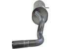 Exhaust system silencer rear BOSAL BOS279 955 Catalog number of the part 279 955