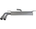 Exhaust system silencer rear BOSAL BOS105 055 Catalog number of the part 105 055