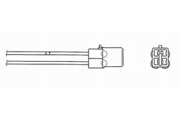 LAMBDA PROBE AZD0101 VB003 Part manufacturer NGK