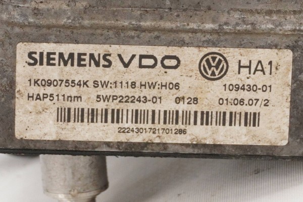 HALDEX BRIDGE MODULE VW PASSAT B6 1K0907554K Catalog number of the part 1K0907554K