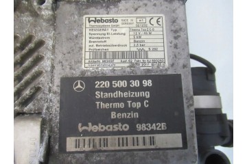 Calefactor estacionario Webasto para Mercedes S-Class W220 3.2 V6 Gaso