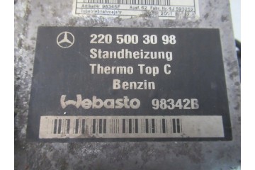 Calefactor estacionario Webasto para Mercedes S-Class W220 3.2 V6 Gaso
