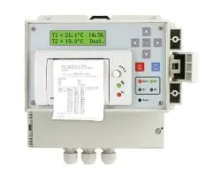 Registrador de Datos de Temperatura con Impresora ESCO Dr400 2 Sensores HERMÉTICO