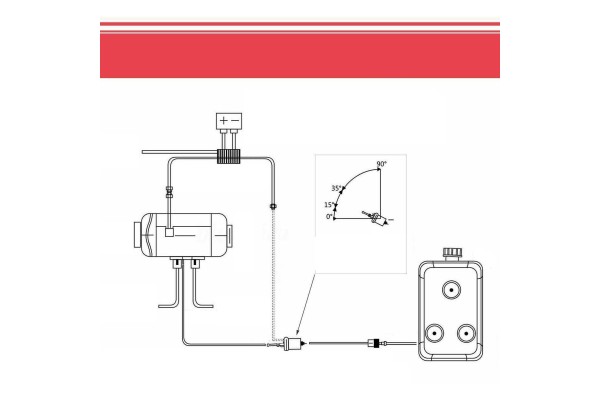 Calefactor Diésel 12V 8KW para Estacionamiento