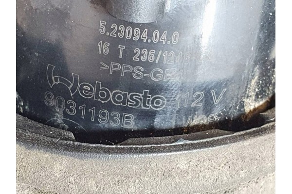 VW Tiguan Kodiaq Ateca parking heater webasto Standheizung 5QF815005N Catalog number of substitutes 9031074D