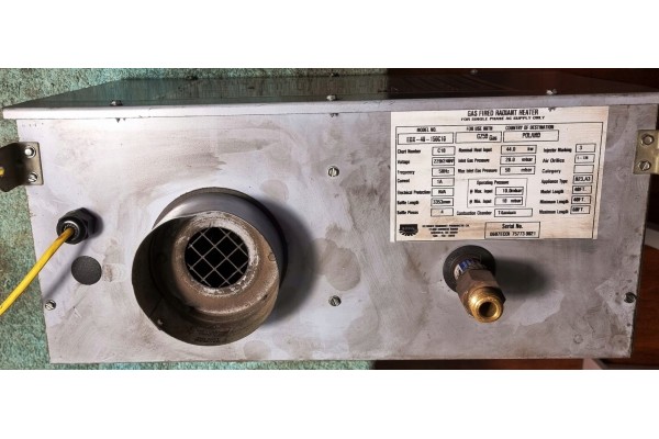 Quemador de Tubo de Gas EDX 40-150 C10 para Calefactor de Horno Fabric
