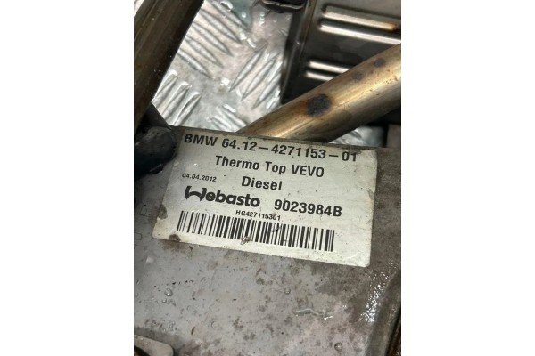 Calefactor estacionario Webasto BMW Serie 5 F10 F11 4271153 9023984B