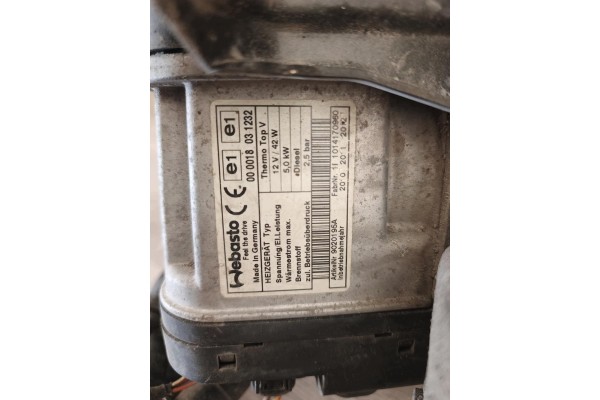 Webasto Parking heater DIESEL Audi SEAT SKODA 3C0815005AR Part manufacturer Volkswagen OE