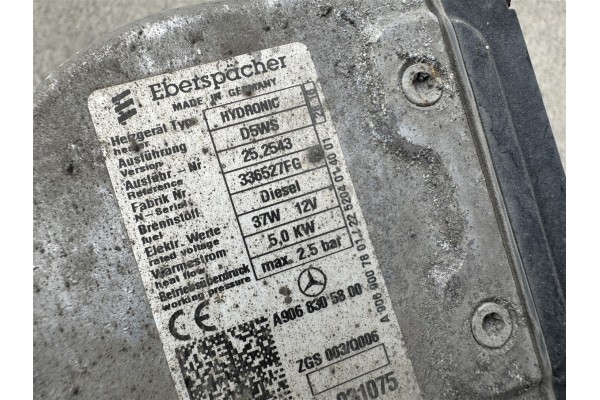 Calefactor estacionario Webasto húmedo Mercedes Sprinter 906 2.2 CDI 