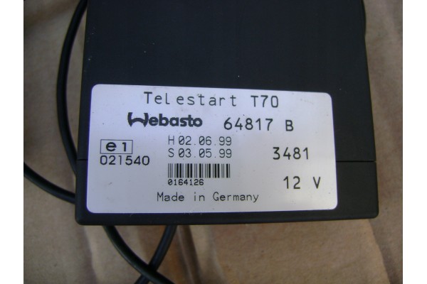 WEBASTO WATER PETROL CITROEN C5 DRIVER CABLES Part manufacturer Webasto